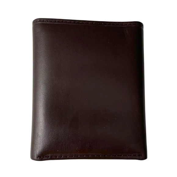 Yves Saint Laurent Rich Brown Leather Wallet - Picture 3 of 12
